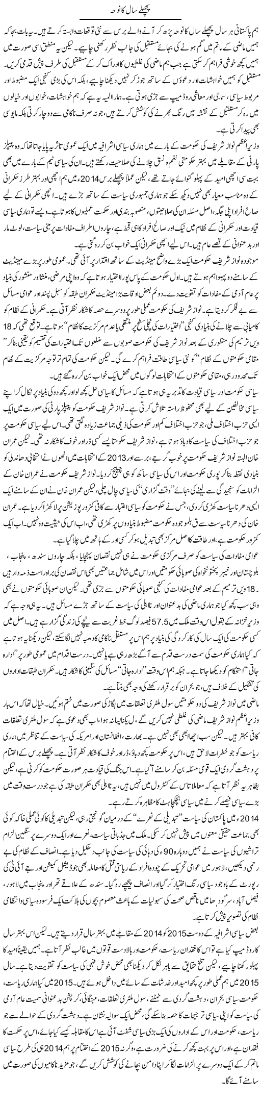 Pichlay Saal Ka Nauha | Salman Abid | ColumnsHub