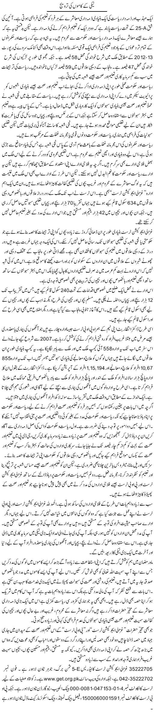 Neki Ke Kaamon Ki Tarveej | Salman Abid | ColumnsHub