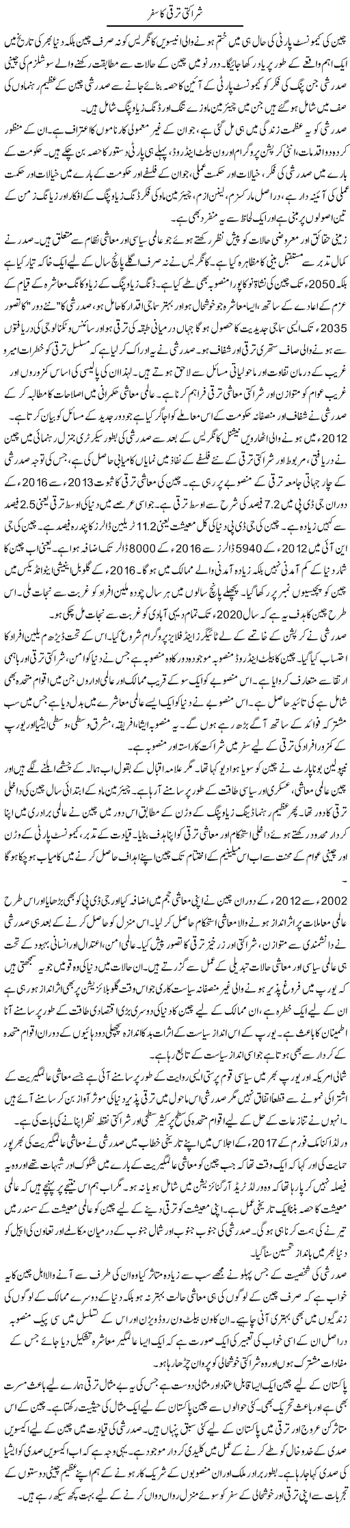 Shirakti Taraqi Ka Safar | Mian Muhammad Shehbaz Sharif | ColumnsHub