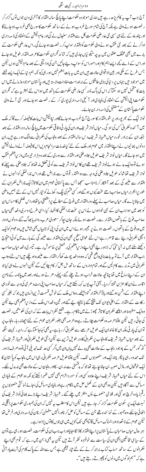 Doosra Raja Ranjit Singh | Abdul Qadir Hassan | ColumnsHub