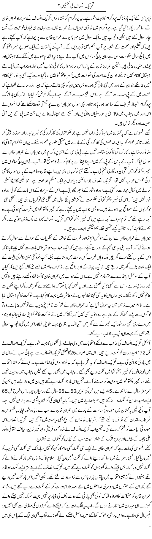 Tehrik Insaf Ki Ticketain? | Muzamal Suharwardy | ColumnsHub