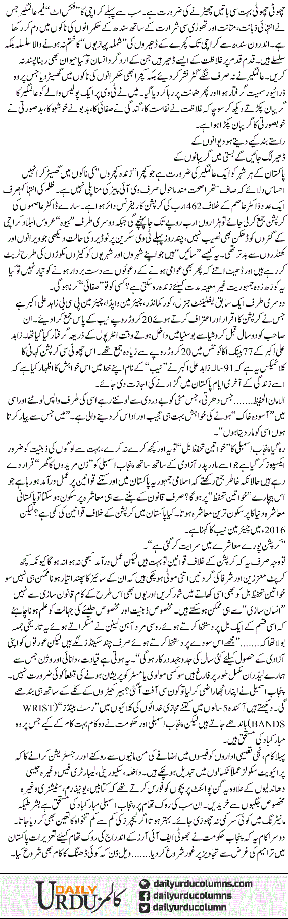 Karachi ke alamgir se Punjab ki assemble tak | Hassan Nisar | ColumnsHub