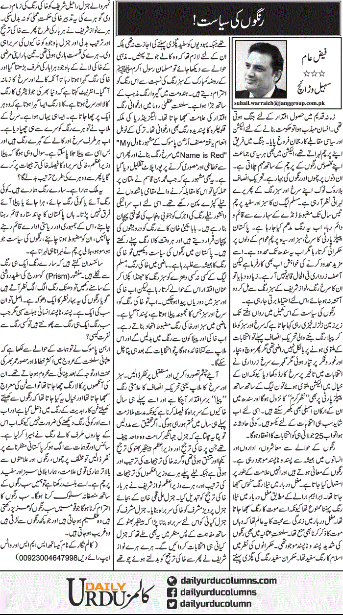 Rangoon Ki Siyasat! | Sohail Warraich | ColumnsHub